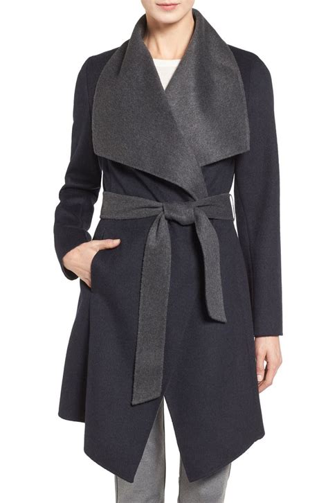 wool blend cape coat michael kors|Women's Michael Kors Collection Wool & Wool.